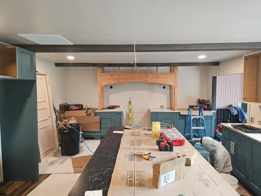 Custom kitchen remodel project reflecting typical kitchen remodel cost in 2026