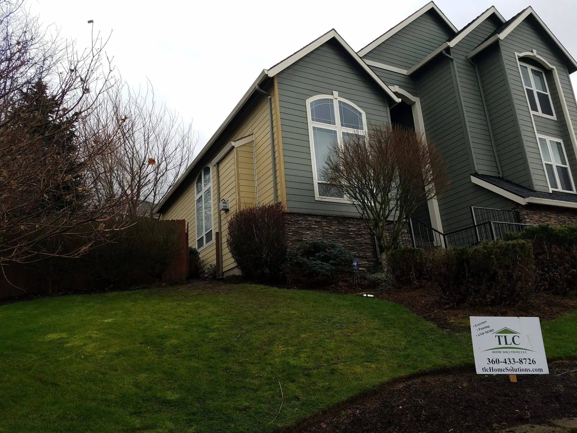 Wall opened during a siding replacement in Camas WA, where dry rot repair cost gets determined